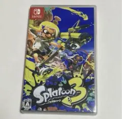 【ジャンク品】Nintendo Switch スプラトゥーン3 ケースあり