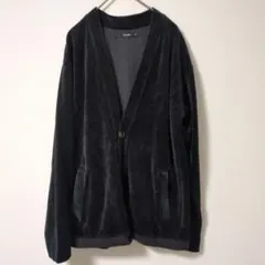 ベロア カーディガン