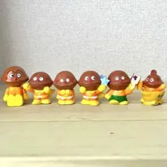 あつまれアンパンマン 指人形 カレーパンマン 平成 コレクション 6点まとめ売り