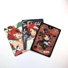 すとぷり　莉犬くん　トレカ3点セット