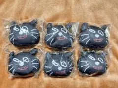 キヨ15周年くじD賞キヨ猫6個　東キヨドームもちもちビーズクッションキーホルダー