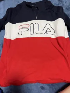 FILA ハーフジップ パーカー フード付きのサムネイル