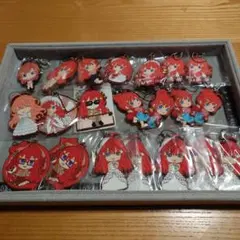 五等分の花嫁 中野五月 ラバーストラップ系 まとめセット