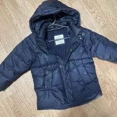 ZARA 110 ネイビー ダウンコート