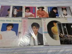 原田知世 レコード 9枚セット メガジャケ1枚 묶음 판매