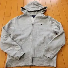 Polo Ralph Lauren フード付きパーカー L/14-16 グレー