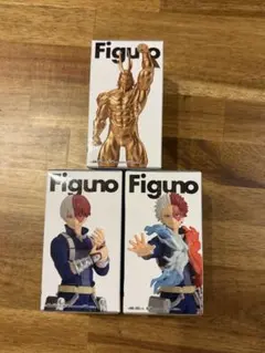 僕のヒーローアカデミア Figuno 3点セット　轟焦凍 　オールマイト