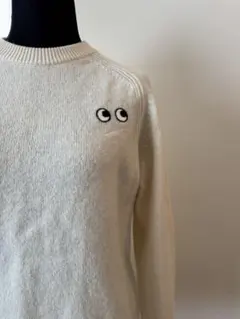 UNIQLO ANYA HINDMARCH セーター 160 ホワイト