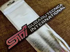 新製品！【大型エンブレム】高品質なスバル【STI】金属製エンブレム A