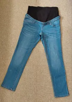 マタニティパンツ　デニム　ジーンズ　LL