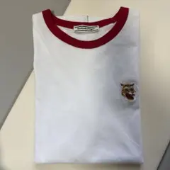 Onitsuka Tiger ホワイトレッド Tシャツ M