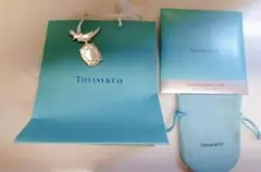 【新品】【値下げ可能】Tiffany & Co. チャーム+クロス+ミニポーチ