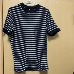 ユニクロ　ワッフルクールネックTシャツ