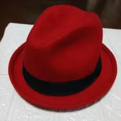 フェルトハット黒