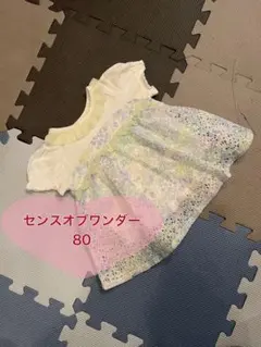 センスオブワンダー 花柄レースチュニック 80 半袖　Tシャツのサムネイル