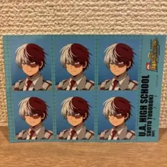 僕のヒーローアカデミア　雄英オープンスクール　証明写真シール　轟 焦凍