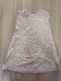 ユニクロ　PAUL & JOE　花柄　ノースリーブ ワンピース　130　子供服