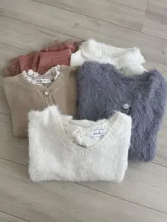 【最終値下げ】レディース ガーリーコーデ5点まとめ売り