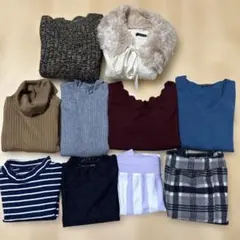 レディース秋冬服　まとめ売り 10点　S〜Ｍ