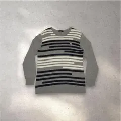 archive Burberry Black Label Border Knit