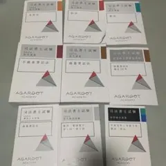 アガルート 行政書士 2023 他資格セレクト問題集 5法 - メルカリ