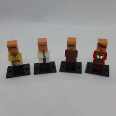 レゴ Minecraft 風 互換品 村人 4体