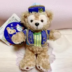 【タグ付き】ダッフィー ぬいぐるみバッジ 15周年 ディズニーシー