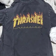 THRASHER フレイムロゴ Tシャツ
