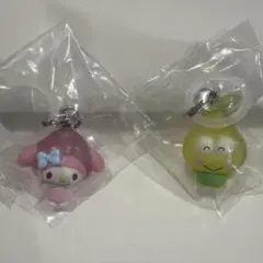 サンリオ★くだものめじるしアクセサリー★マイメロ★けろっぴ★2個セット