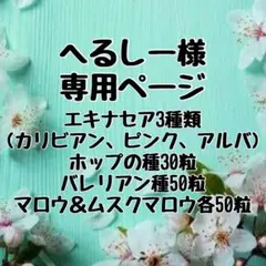 へるしー様 専用ページ②