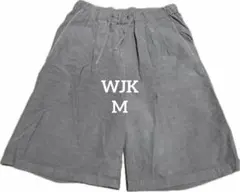 WJK ワイドハーフパンツ グレー イージーパンツのサムネイル