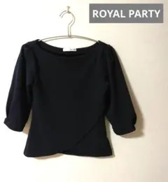 ROYAL PARTY 七分袖 トップス ネイビー Fのサムネイル