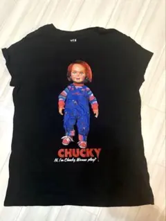 UNIQLO Chucky Tシャツ Lサイズ 黒