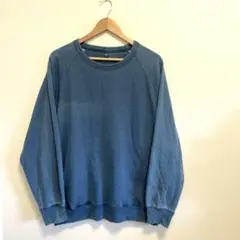 UNIQLO ユニクロ インディゴスウェットシャツ 長袖 XL