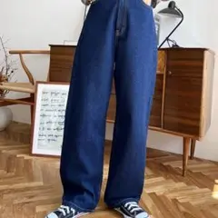 クラシカルエルフ インディゴブルー ストレートデニム S