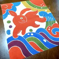 週末お値下げ⭕️⭕️美品【希少】柚木沙弥郎　型染絵　猫と魚 額装品⭕️⭕️ 2026年最新】柚木沙弥郎の染色の人気アイテム - メルカリ