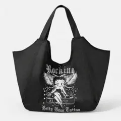 き*ん様 Betty Boop Rocking Tattoo トートバッグ ブラのサムネイル