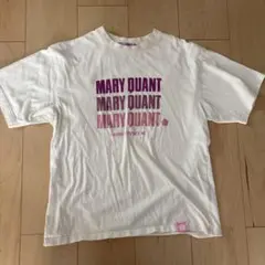 MARY QUANT プリントTシャツ ホワイト M