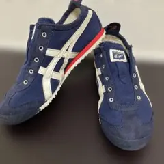 オニツカタイガーMEXICO 66 SLIP-ON KIDS 21cmスニーカー