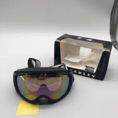 ★美品★箱付き★OAKLEY スノーボードゴーグル レンズ スノボ D