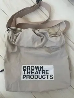 BROWN THEATRE PRODUCTS ショルダーバッグ アイボリー