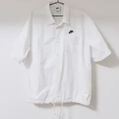 ナイキ クラブ オックスフォード ボタンアップ シャツ(白) XL メンズ　LL