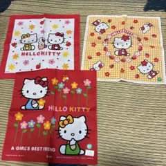 ハーロキティハンカチ3枚セット