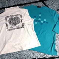 古着　Tシャツ　カットソー　２種　VIANTE ＆ Croce del sud.