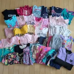 女の子まとめ売り110〜120 約45点　オールシーズン