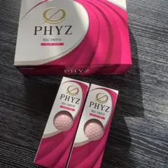 PHYZ BIG DRIVE パールピンク ゴルフボール