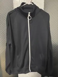 値下げ　OFF-WHITE 黒ジャージ MAIN LABEL
