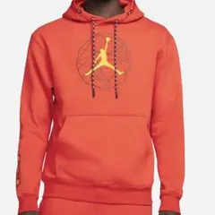 Jordan オレンジ パーカー