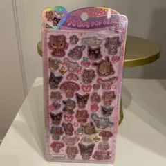 うるちゅるポップシール　日焼けキティ　正規品