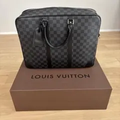 LOUIS VUITTON ダミエビジネスバッグ　付属品完備のサムネイル